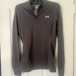 Under Armour Gray Fitted ColdGear Top